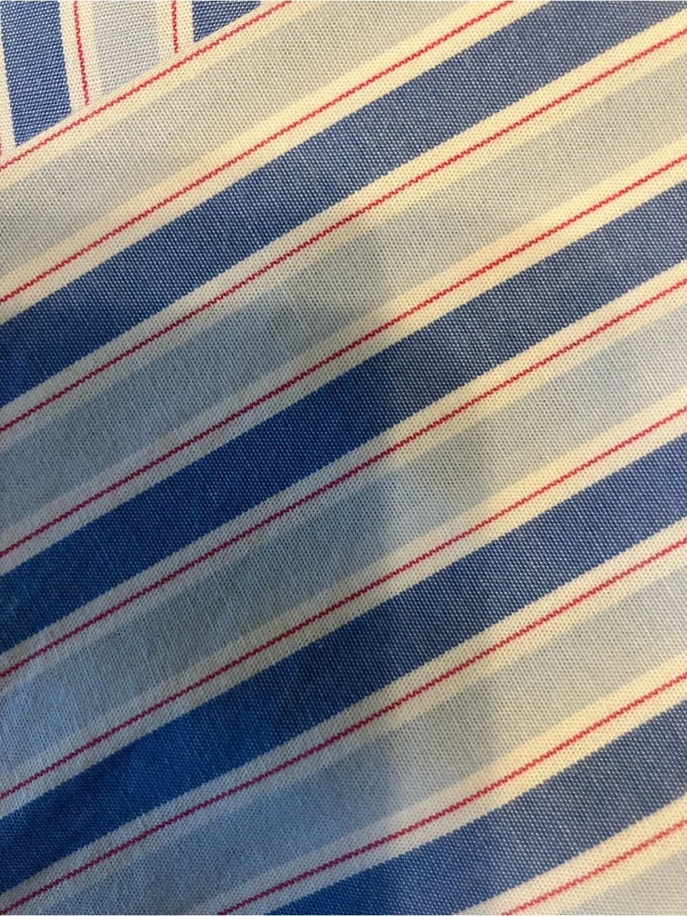 GAP Red White and Blue Vertical Stripe Pure Cotton Button down Shirt - Picture 2 of 7